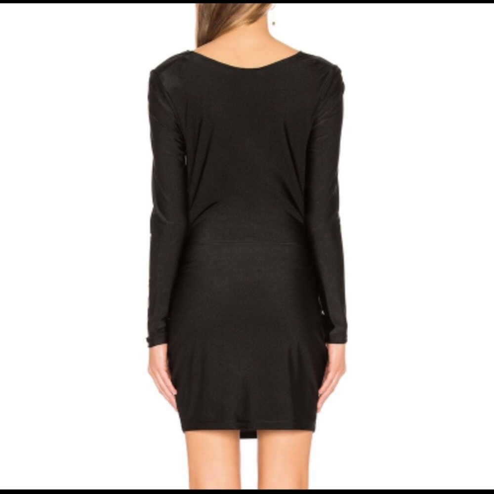 NWT Revolve Zala Draped Mini Dress Bodycon Sparkle - Picture 4 of 11